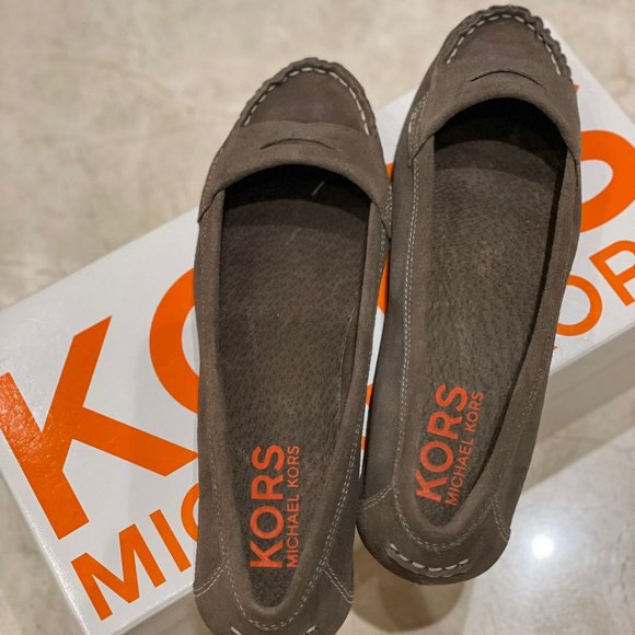 Vintage Michael Kors Suede Loafers - Picture 1 of 5